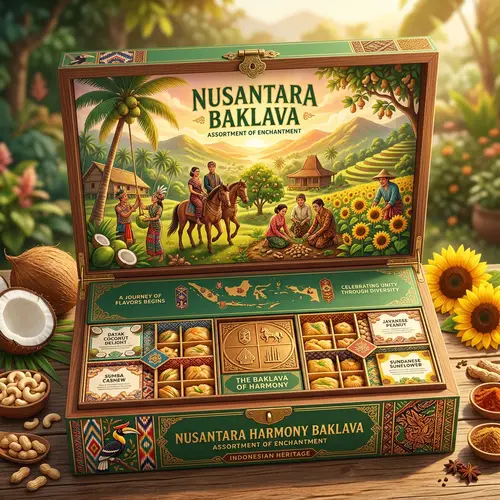 Nusantara-Inspired Baklava Assortment | Unique Cultural Flavors