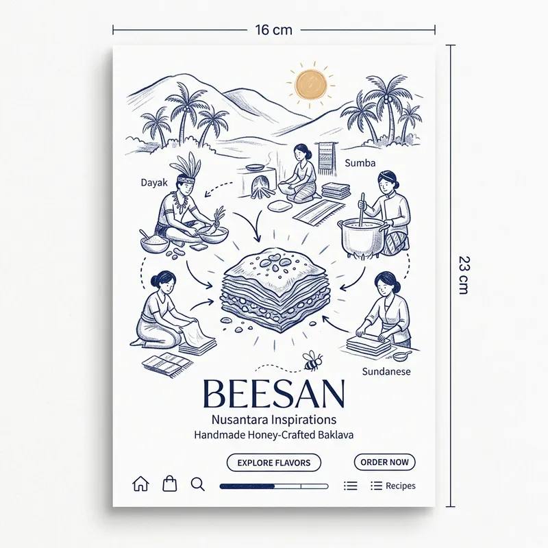 Nusantara Culinary Artistry | Diverse Baklava Edition Nusantara Culinary Artistry | Diverse Baklava Edition