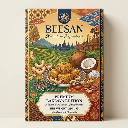 Colorful Packaging Design Inspired by Indonesia's Cultural Heritage