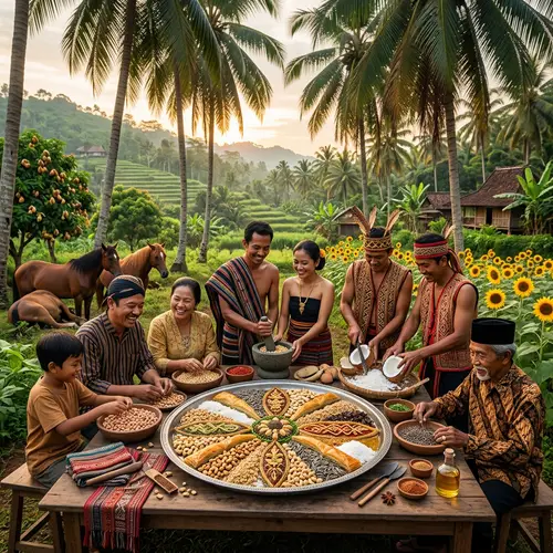Baklava of Harmony: Culinary Fusion in a Magical Orchard