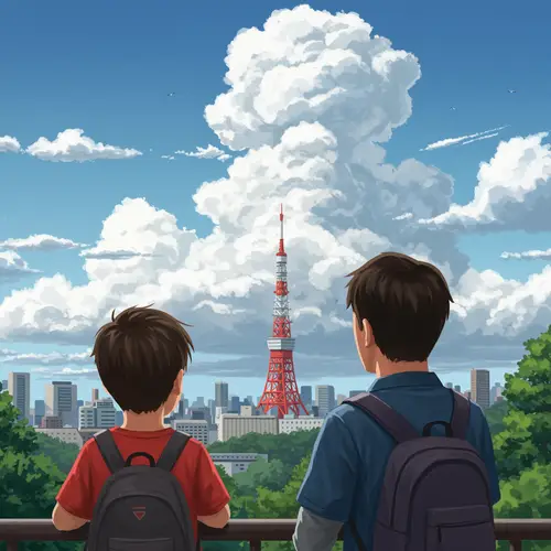 John's Adventure in Tokyo: Visiting Grandma