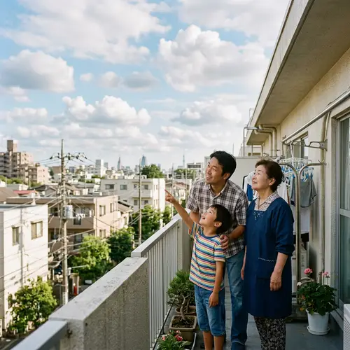 John's Adventure in Tokyo: Visiting Grandma