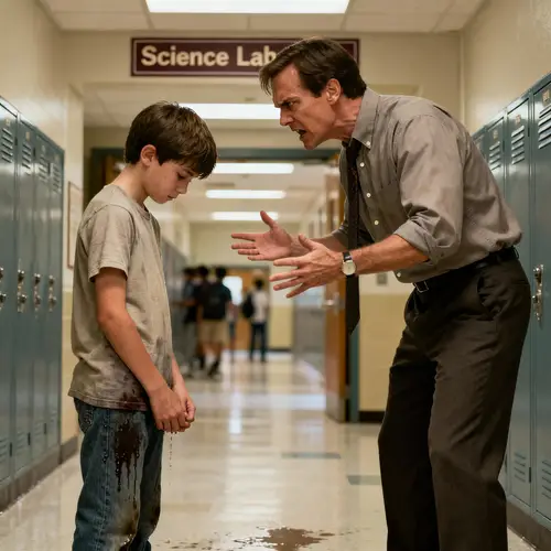 School Incident: Boy Accused of Wetting Pants