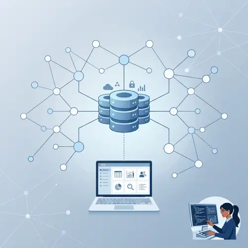 Minimalistic Database Management Symbolized