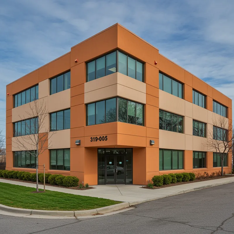 Charming 3-Story Office Building with Affordable Facade