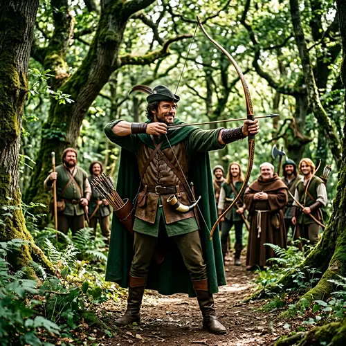Robin Hood: Legendary Archer of the Ancient Forest