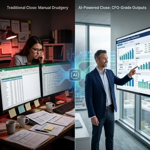 Transform Month-End with AI Finance Solutions