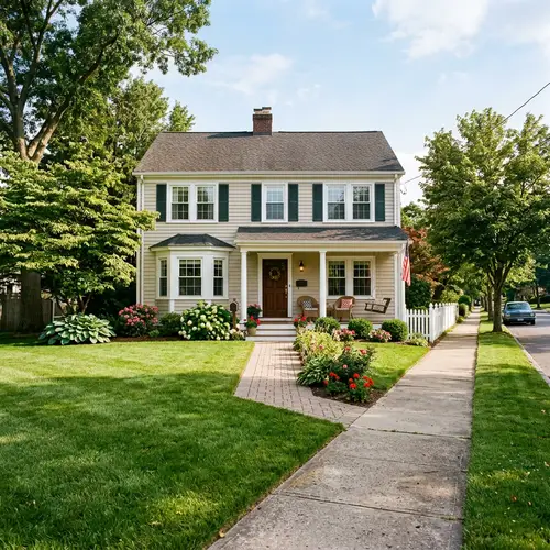 Charming Two-Story East Coast Home