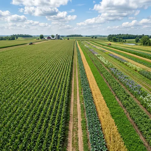 Monocropping vs. Strip Cropping: A Visual Comparison