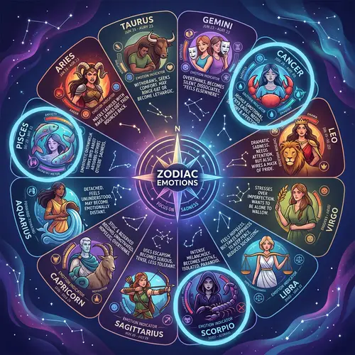 Zodiac Signs That Are Most Prone to Sadness