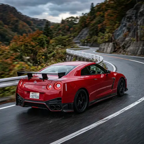 Stylish Red Nissan GTR | Ultimate Performance
