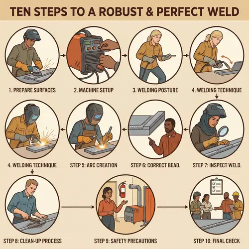 10 Tips for Perfect Welding: Step-by-Step Guide for Beginners
