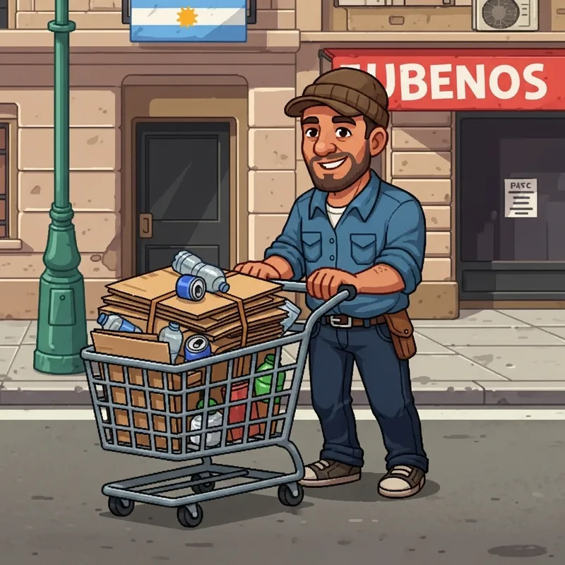 Character Design for 'El Ciruja' Mobile Game