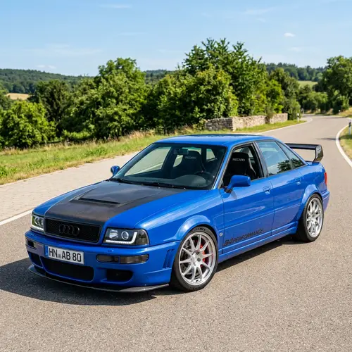 1997 Audi 80 B4 Custom Body Kit & Aerodynamics | Impressive Tuning