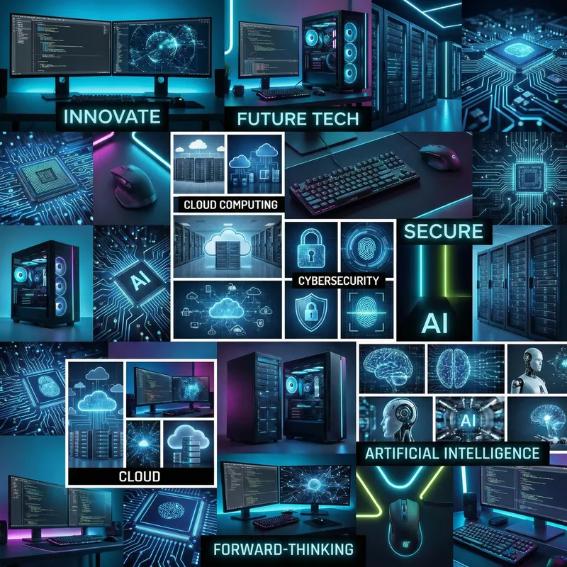 Tech Gadgets and IT Inspirations Mood Board