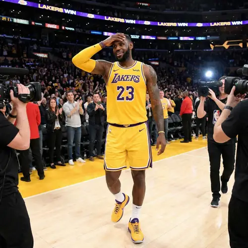 Realistic Lakers NBA Player Image