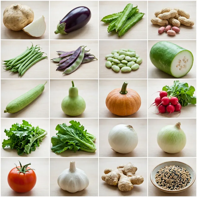 Fresh Vegetable Photos: Jicama, Eggplant & More Fresh Vegetable Photos: Jicama, Eggplant & More