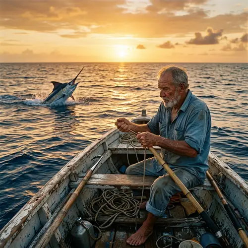 The Old Man and The Sea: A Struggle at Sea