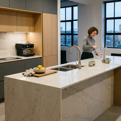 Contemporary Countertops - Sleek Design and Durable Construction