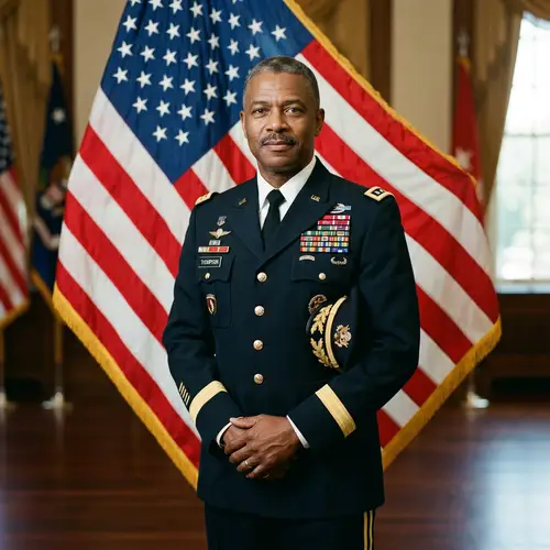 Dignified Military Portraits - Honorable Service