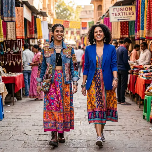 Fusion of Indian and Western Fashion | Eclectic Styles