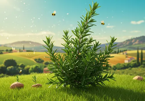 Rosemary Plant Animation