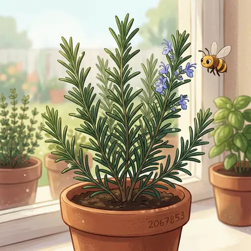 Rosemary Plant Animation
