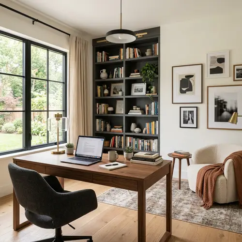 Beautiful Contemporary Study Room Ideas