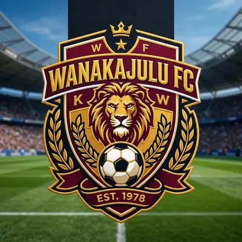 Design Professional Badge for Wanakajulu FC - Team Symbol & Colors
