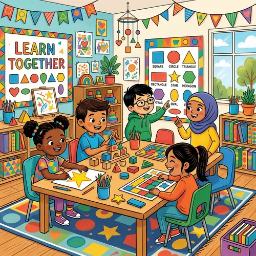 Culturally Diverse Kids Learning Together