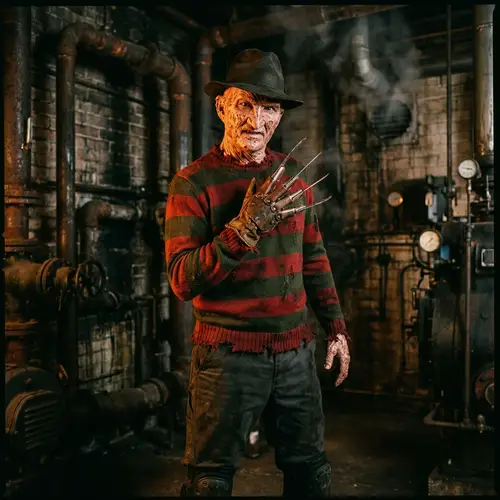 Freddy Krueger Inspired Artwork