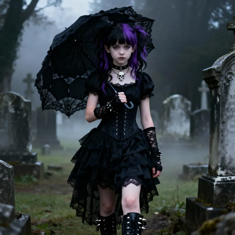 Goth Teen Girl Style Inspiration