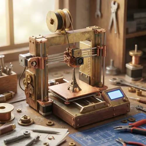 Detailed 3D Printer Model | Intricate Design