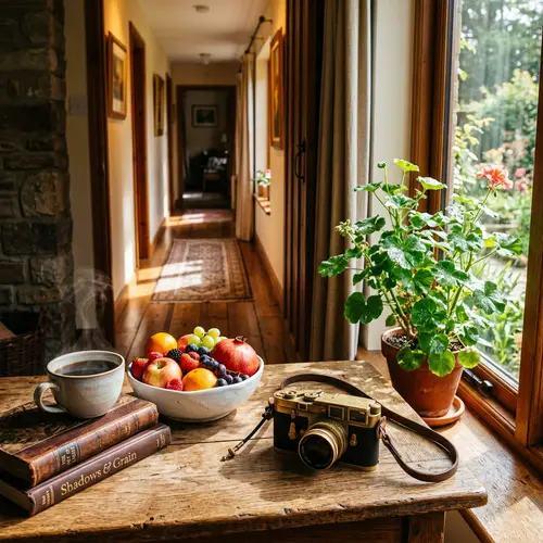 Cozy House Photography Challenge: Vintage Camera Artistry