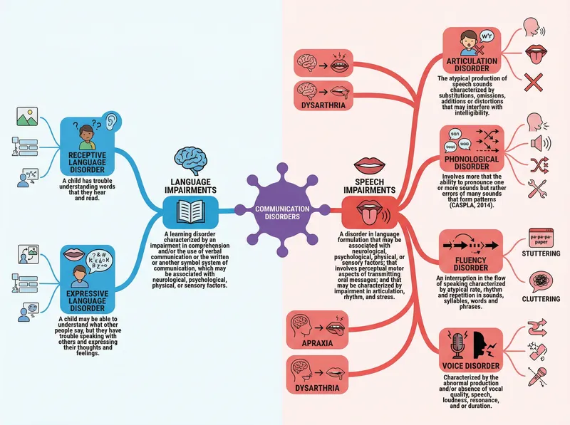 Understanding Language vs. Speech Impairments