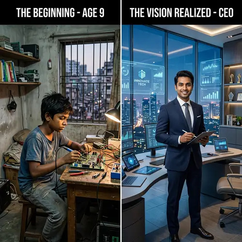 From Poor Boy to CEO: A Transformation Story