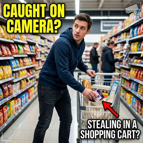 Shoplifting Thumbnail Design for YouTube