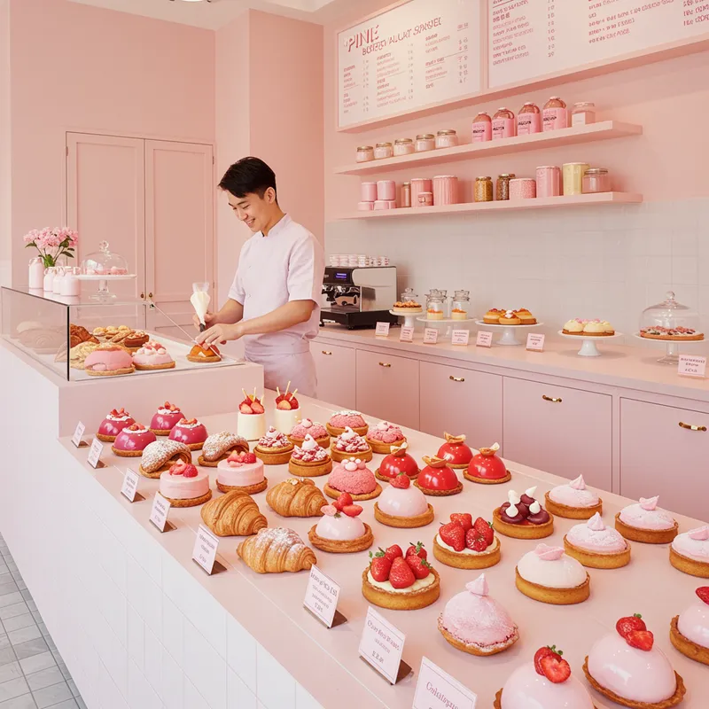 Pink Bakery Creations