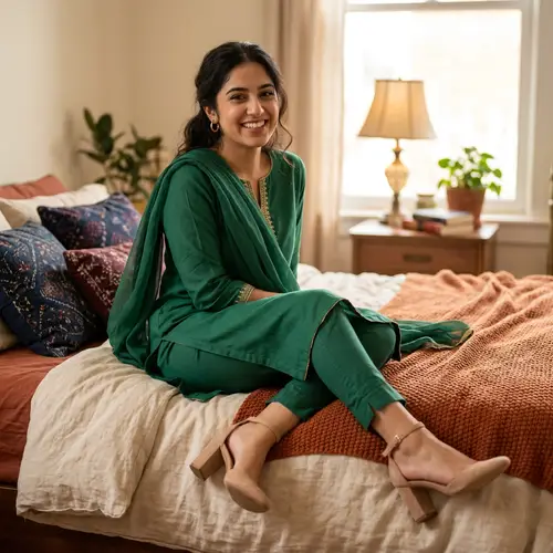 Traditional Pakistani Shalwar Kameez | Stylish & Modest Outfit