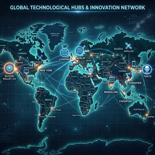 Global Technology Hubs: A Visual Map