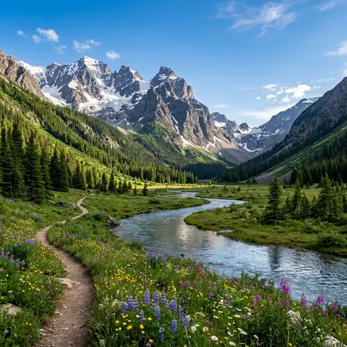 Realistic Mountain Landscape Photography | Nature's Beauty