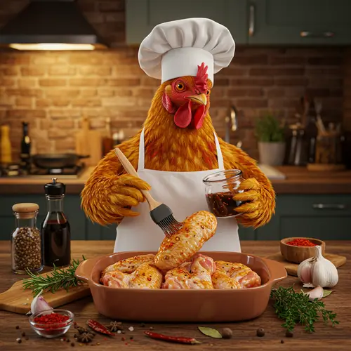 Cooking Chicken: Marinated Chicken Wings Recipe