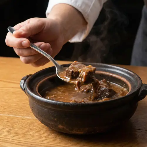 Spoonful of Delicious Meat Scoop