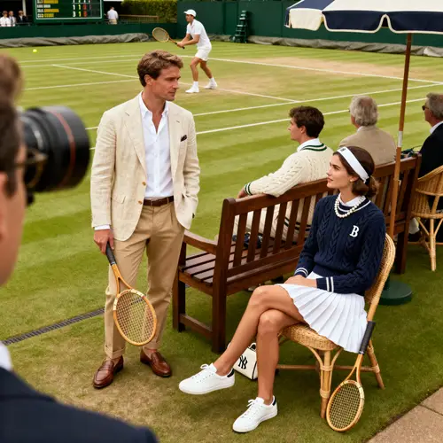 Old Money Aesthetic: Tennis Club Preppy Style