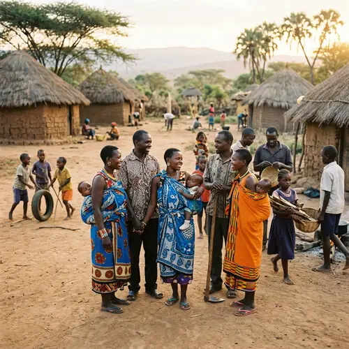 Vibrant African Community: Family Life in Africa