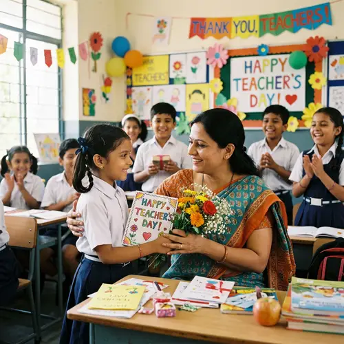 Celebrate Teacher's Day with Heartwarming Photos
