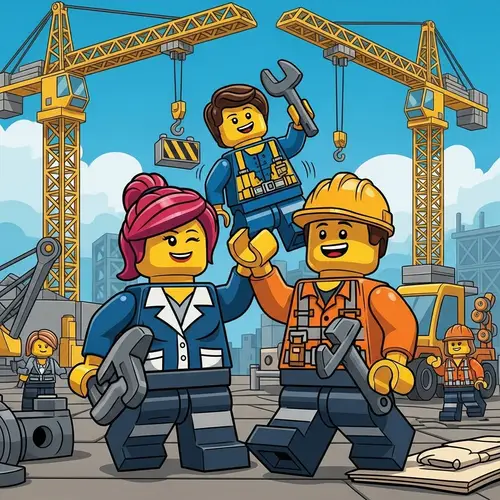 LEGO Teamwork: Embracing C.A.R.E. Values in the Workplace
