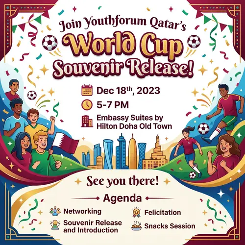 Youthforum Qatar World Cup Souvenir Release Event | Dec 18, 2023