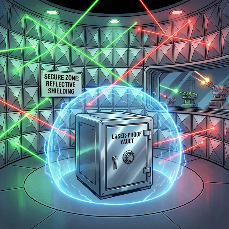 Laser Safe: Ultimate Protection Against Laser Intrusions