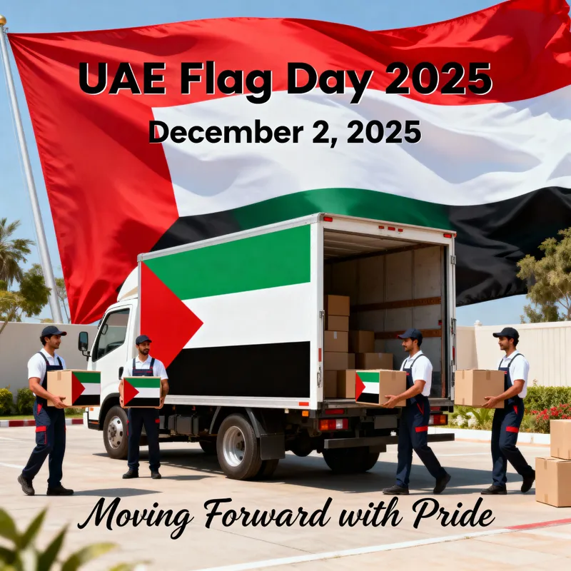 UAE Flag Day Poster 2025 - High Resolution Design
